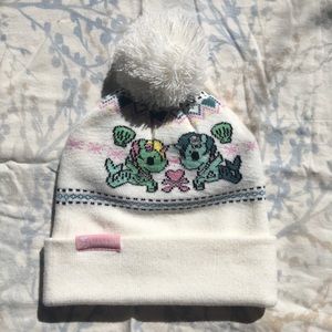 TOKIDOKI MERMICORNO INTARSIA KNIT POM BEANIE